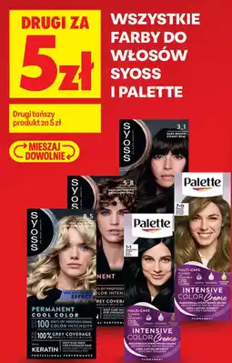 Biedronka Syoss i Palette farby do włosów oferta