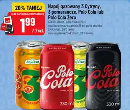 Polomarket Napój gazowany 3 Cytryny, 3 pomarańcze, Polo Cola lub Polo Cola Zero oferta
