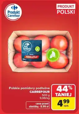 Carrefour Pomidory czerwone podłużne Carrefour Targ Świeżości oferta