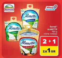 Carrefour Serek z chrzanem Hochland Almette oferta
