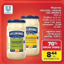Carrefour Majonez oryginalny Hellmann's oferta