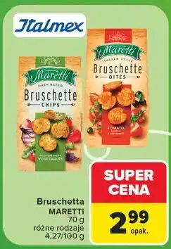 Carrefour Bruschetta pomidory z oliwką Maretti Bruschette oferta