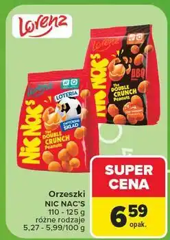 Carrefour Orzeszki barbecue Lorenz Nic Nac's oferta