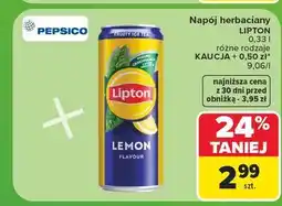 Carrefour Napój lemon Lipton Ice Tea oferta