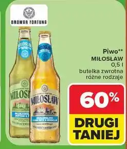 Carrefour Piwo Miłosław Bezalkoholowe Yerba Mate & Marakuja oferta