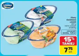 Carrefour Śledź atlantycki w sosie śmietanowym Lisner oferta