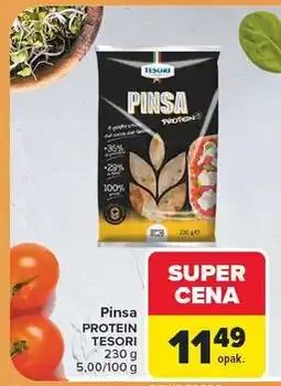 Carrefour Pinsa proteinowa Tesori D'italia oferta