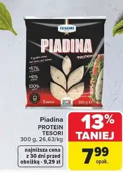 Carrefour Piadina protein Tesori D'italia oferta