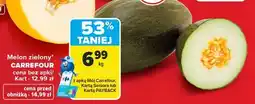 Carrefour Melon zielony Carrefour oferta