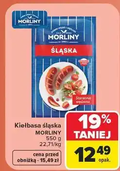 Carrefour Kiełbasa śląska Morliny oferta