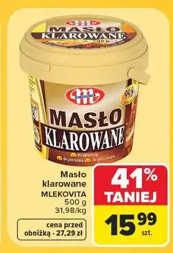 Carrefour Masło klarowane Mlekovita oferta