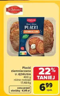 Carrefour Placki ziemniaczane U Jędrusia oferta