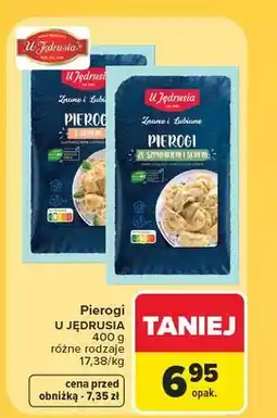 Carrefour Pierogi z serem U Jędrusia oferta