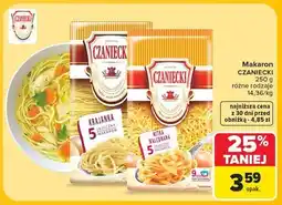 Carrefour Makaron 5-jajeczny krajanka Czaniecki oferta
