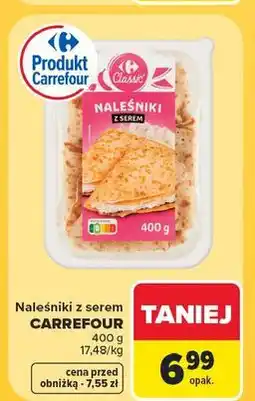 Carrefour Naleśniki z serem Carrefour Classic oferta