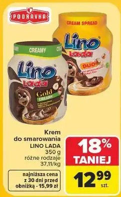 Carrefour Krem do smarowania duo Lino Lada oferta