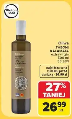 Carrefour Oliwa extra vergin Kalamata oferta