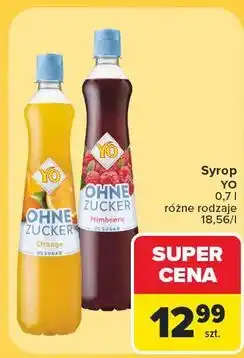 Carrefour Syrop pomarańczowy Yo oferta