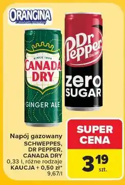 Carrefour Napój indian tonic Schweppes oferta