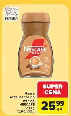 Carrefour Kawa Nescafe Crema oferta