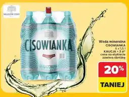 Carrefour Woda niegazowana Cisowianka oferta