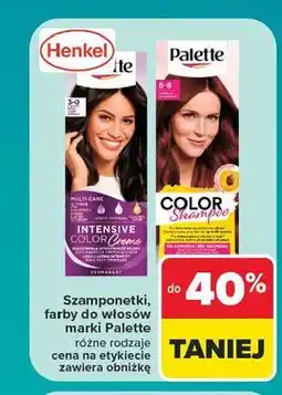 Carrefour Szampon do koloryzacji włosów 5-8 Palette Color Shampoo oferta