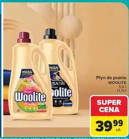Carrefour Płyn do prania dark Woolite Keratin oferta