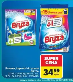 Carrefour Proszek do prania kolor Bryza oferta