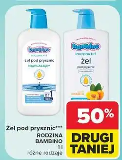 Carrefour Żel pod prysznic nawilżający Bambino Rodzina oferta