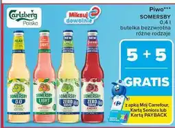 Carrefour Piwo Somersby Zero Cherry oferta