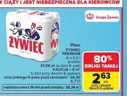 Carrefour Piwo Żywiec Jasne Pełne oferta