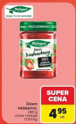 Carrefour Dżem truskawkowy Herbapol oferta
