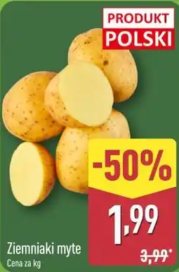 ALDI Ziemniaki myte oferta
