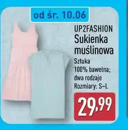 ALDI UP2FASHION Sukienka muślinowa oferta