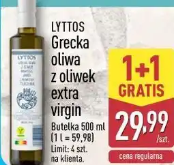 ALDI LYTTOS Grecka oliwa z oliwek extra virgin oferta