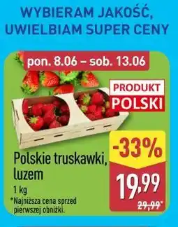 ALDI Polskie truskawki, luzem oferta