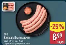 ALDI BBQ Kiełbaski białe surowe oferta