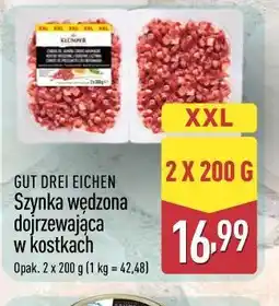 ALDI GUT DREI EICHEN Szynka wędzona dojrzewająca w kostkach oferta