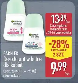 ALDI Garnier Dezodorant w kulce dla kobiet oferta