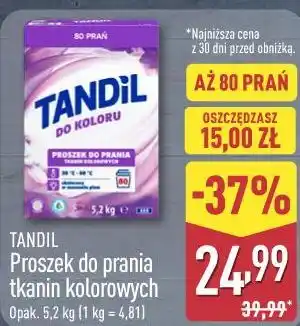 ALDI Tandil Proszek do prania tkanin kolorowych oferta