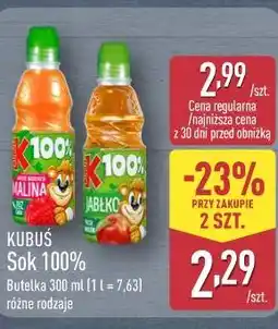 ALDI Kubuś Sok 100% oferta