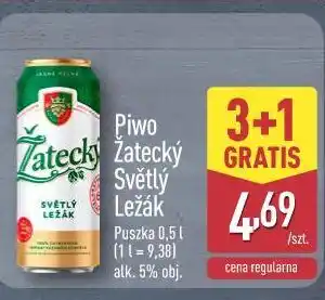 ALDI Piwo Žatecký Světlý Ležák oferta