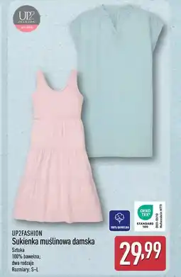 ALDI UP2FASHION Sukienka muślinowa damska oferta