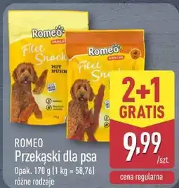 ALDI ROMEO Przekąski dla psa oferta