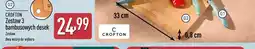 ALDI CROFTON Zestaw 3 bambusowych desek oferta