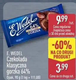 ALDI E. Wedel Czekolada klasyczna gorzka 64% oferta