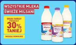 ALDI Wszystkie mleka świeże Milsani oferta