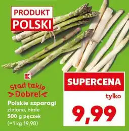Kaufland Polskie szparagi zielone, białe oferta