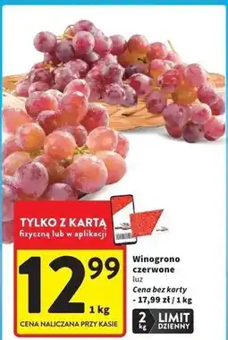 Intermarche Winogrona czerwone oferta