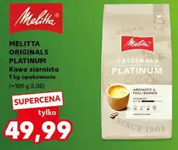 Kaufland MELITTA ORIGINALS PLATINUM Kawa ziarnista oferta
